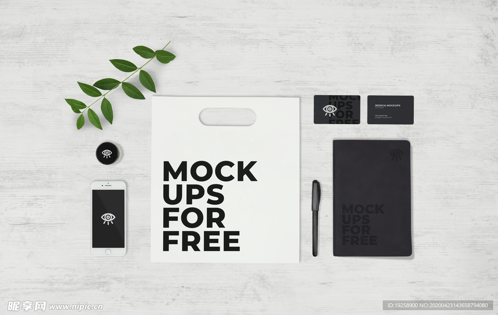 vi模版效果图样机