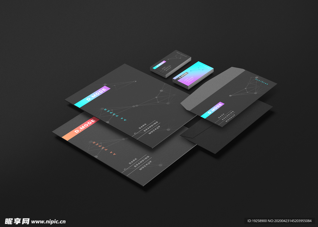 vi模版效果图样机