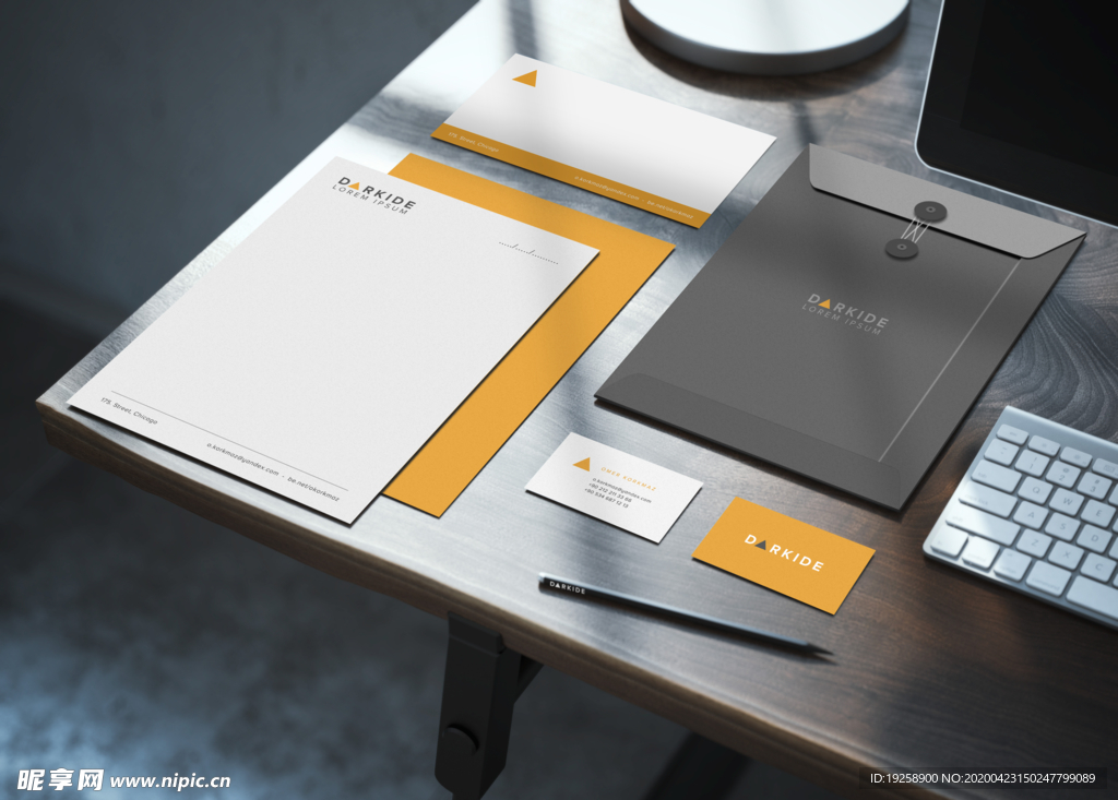 vi模版效果图样机