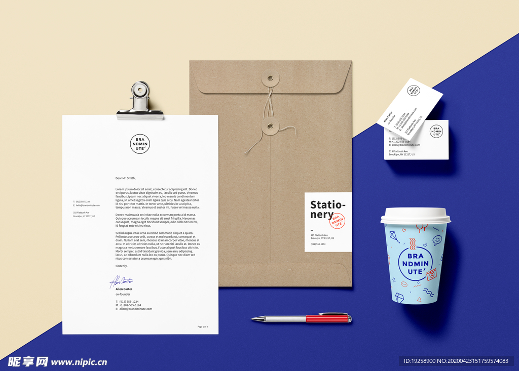 vi模版效果图样机