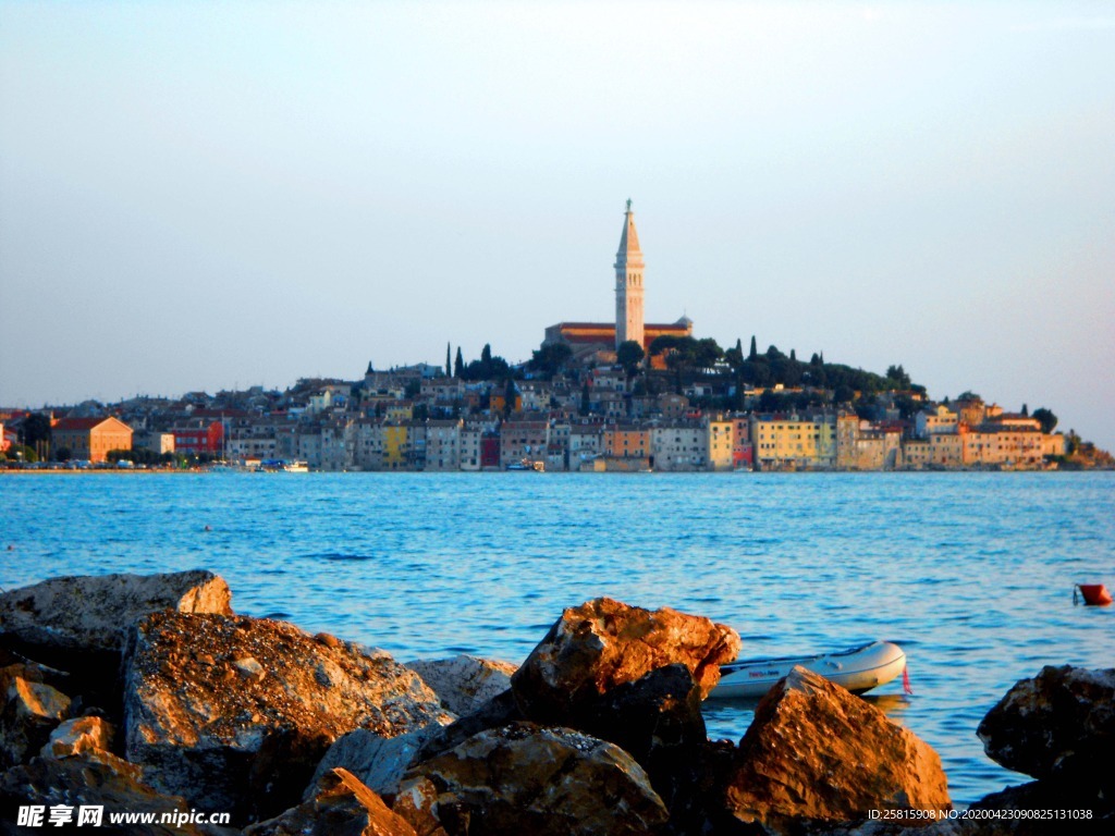克罗地亚海岸风景