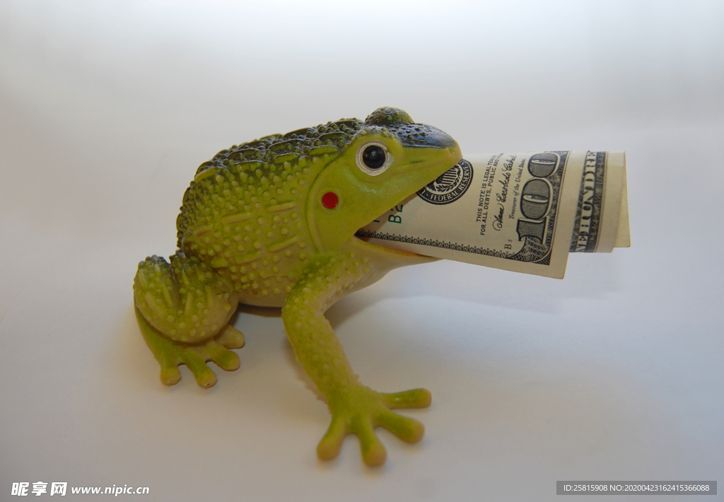 玩具蟾蜍吞钱图片