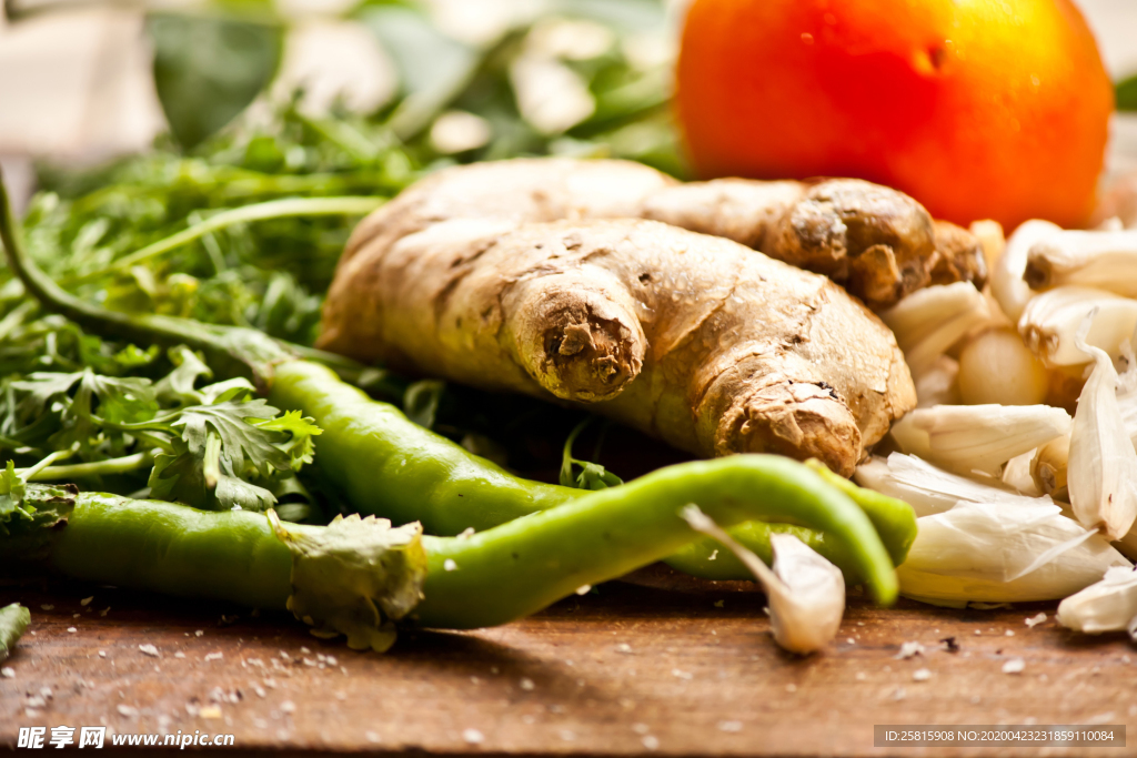 生姜五香调味图片