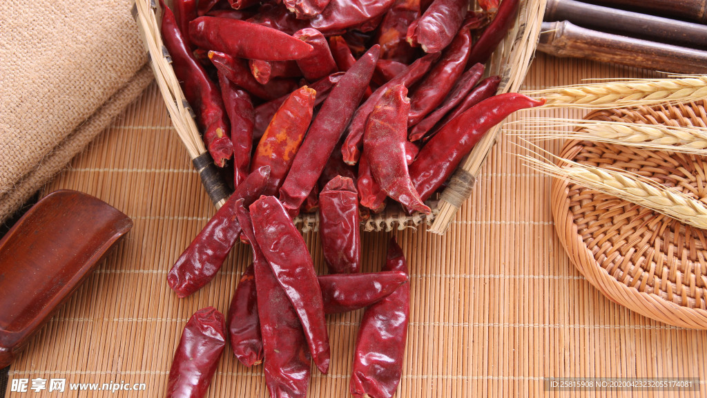 干辣椒辣椒五香调味图片