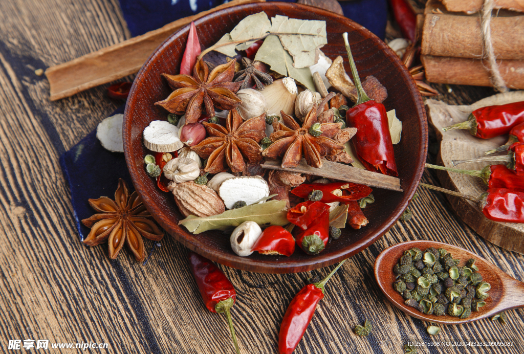 八角茴香五香调味图片