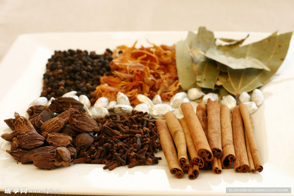 调料堆五香调味图片