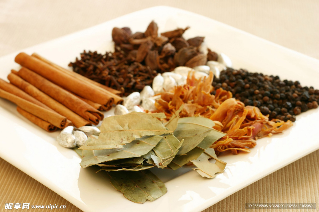 调料堆五香调味图片