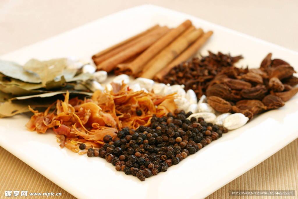 调料堆五香调味图片