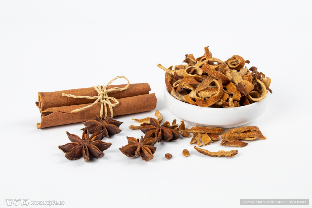 陈皮五香调味图片