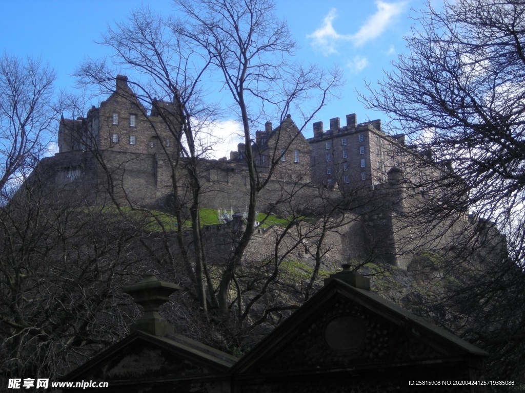 城堡古堡城楼图片