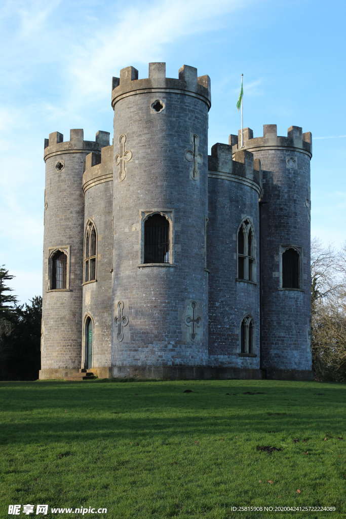 城堡古堡城楼图片