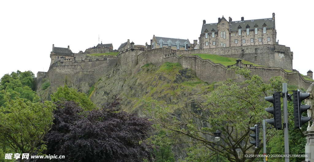 城堡古堡城楼图片