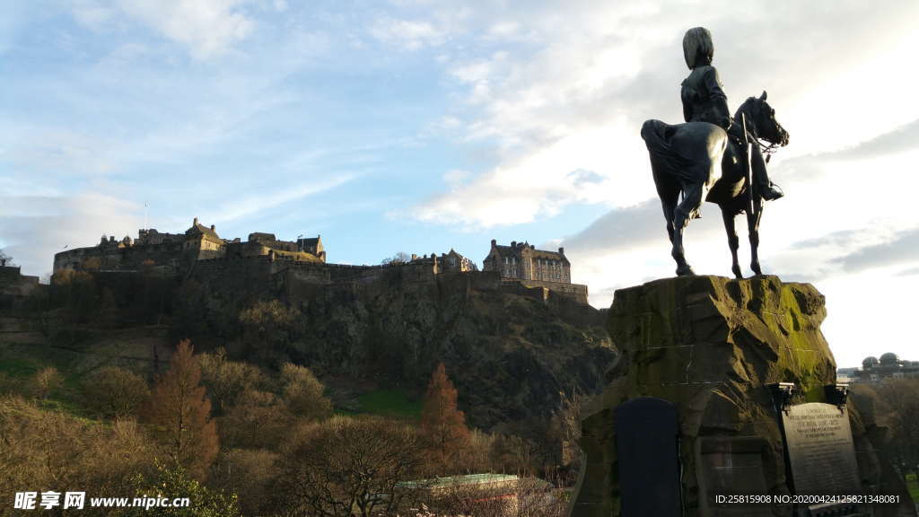 城堡古堡城楼图片