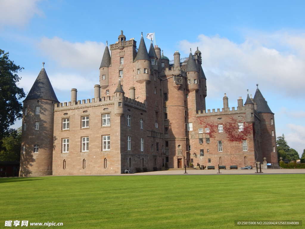 城堡古堡城楼图片