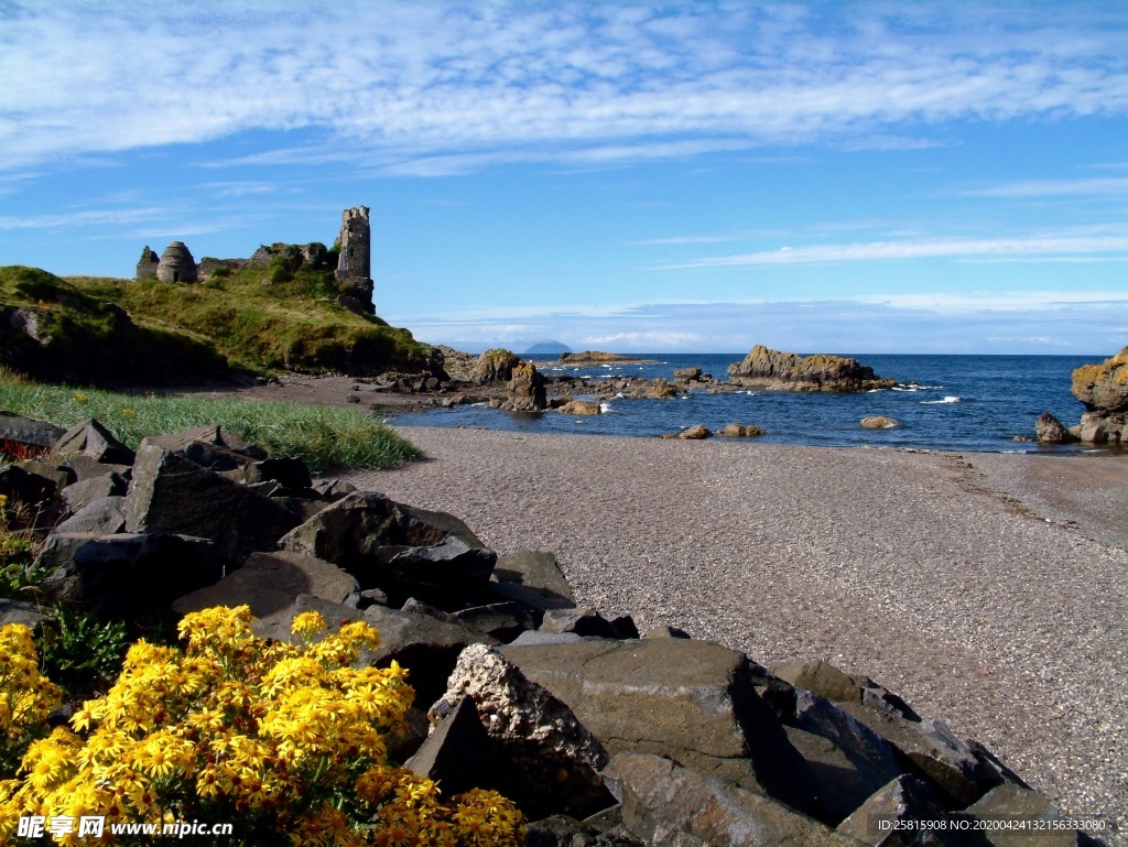 城堡古堡城楼图片