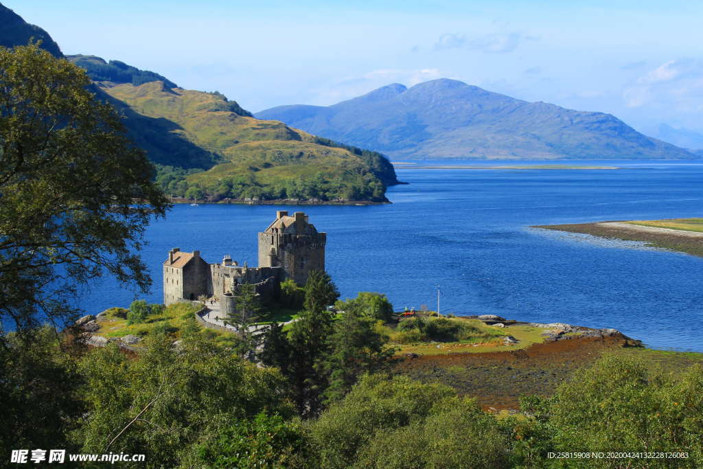 城堡古堡城楼图片