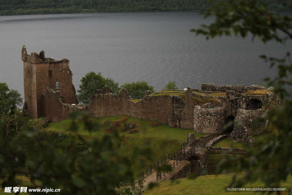 城堡古堡城楼图片