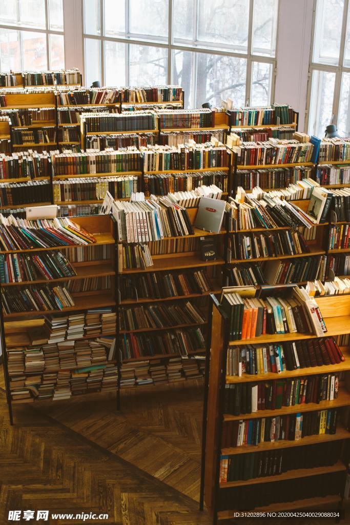 图书馆 书店 书架 书