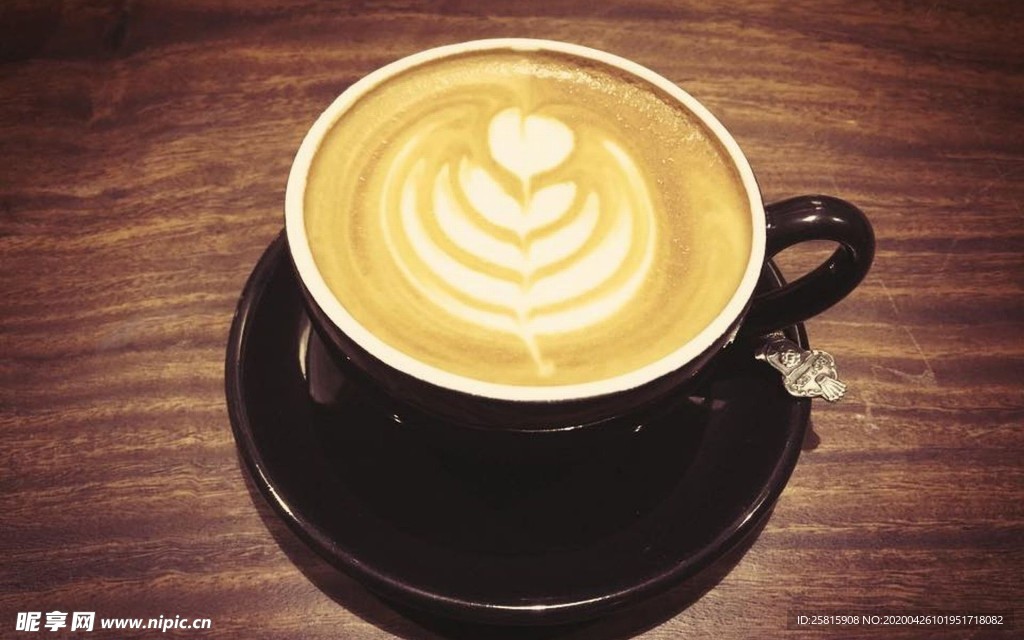 咖啡拉花咖啡图片