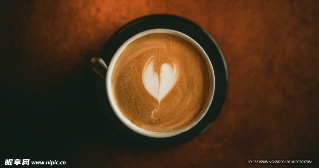 咖啡拉花咖啡图片
