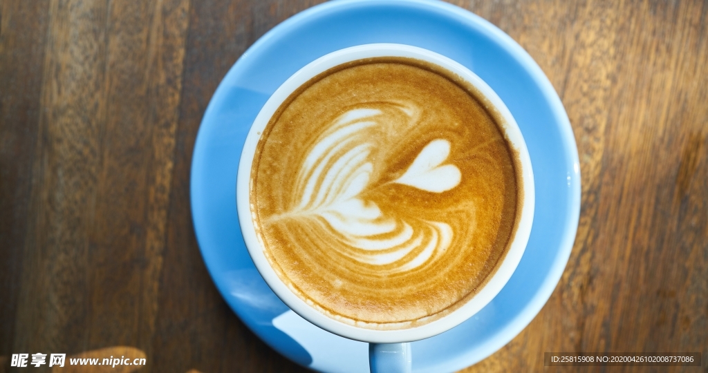 咖啡拉花咖啡图片