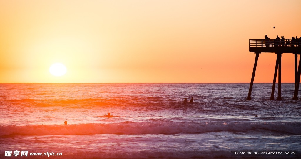 沙滩海岸唯美图片