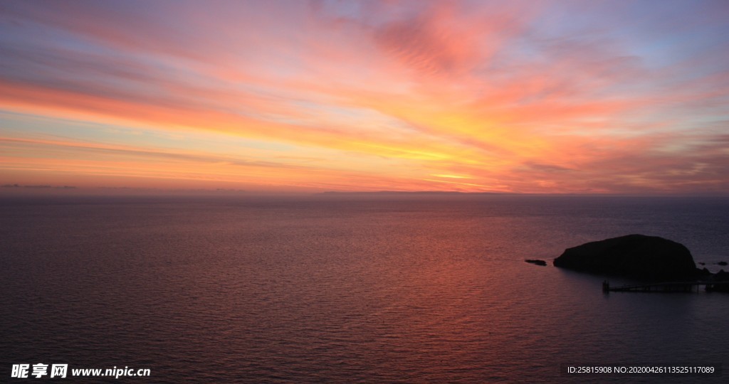 沙滩海岸唯美图片