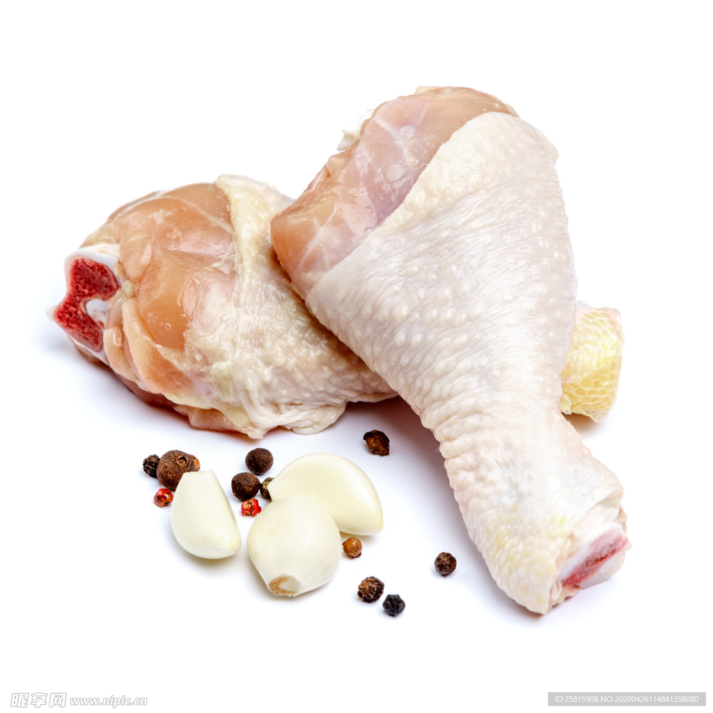 鸡腿生鸡腿图片