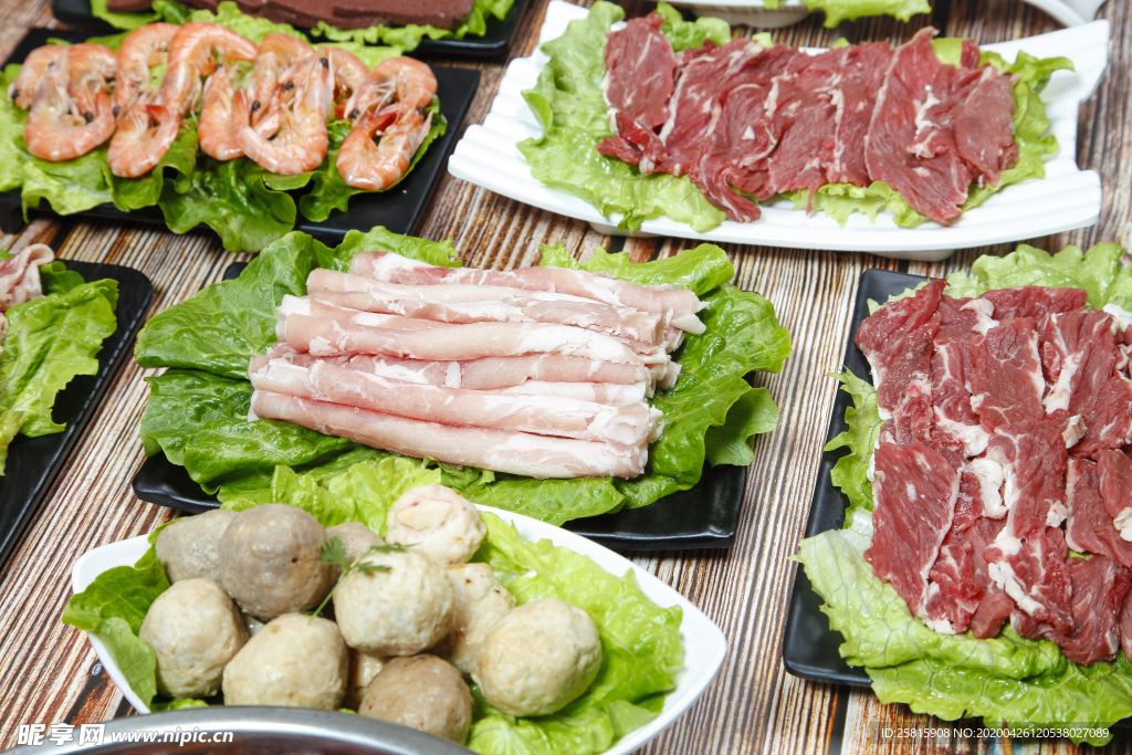 火锅牛肉卷图片