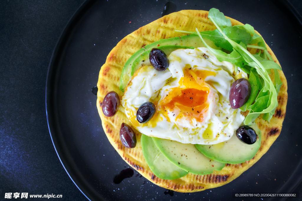 橄榄油蔬菜煎蛋