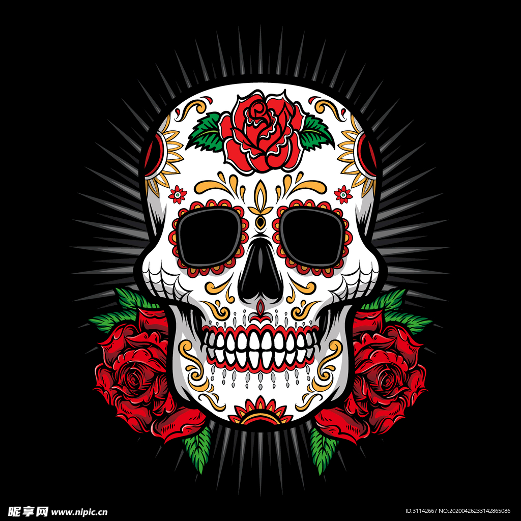 骷髅头创意图片