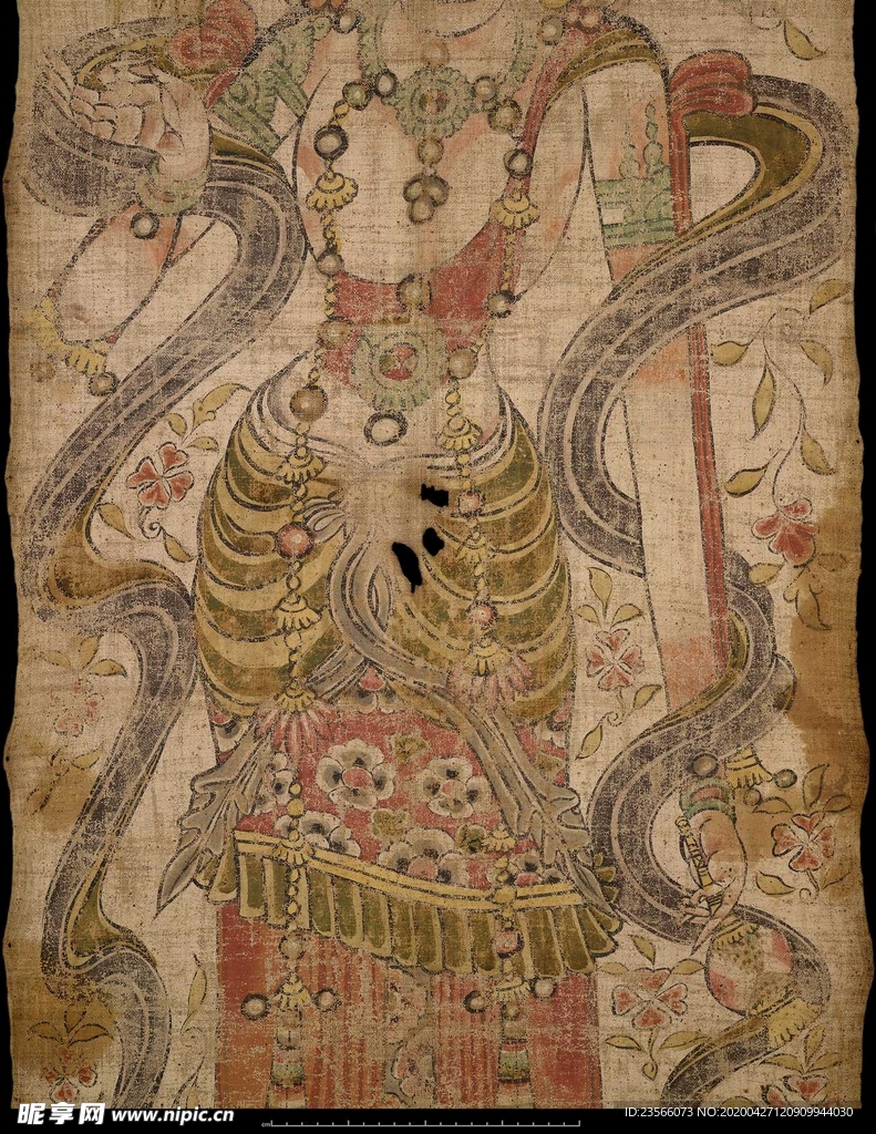 敦煌风格绘画图案