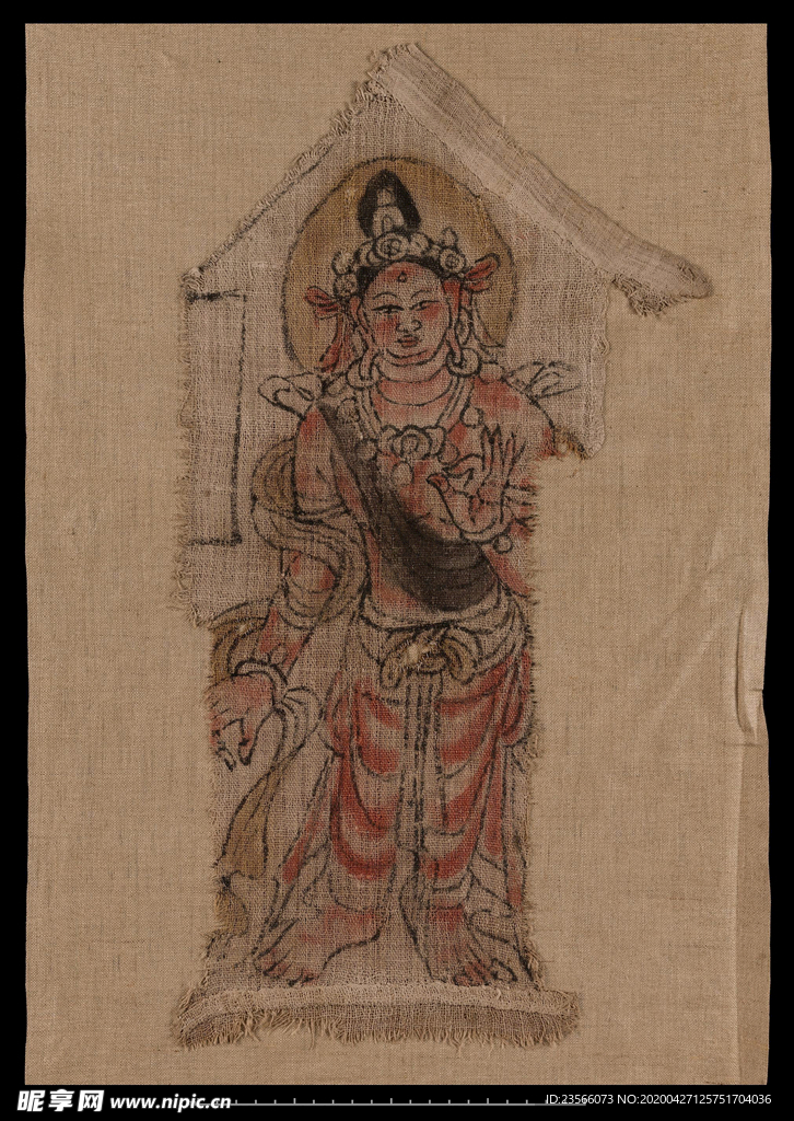 敦煌风格绘画图案