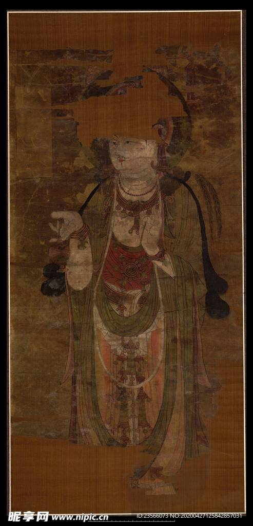 敦煌风格绘画图案