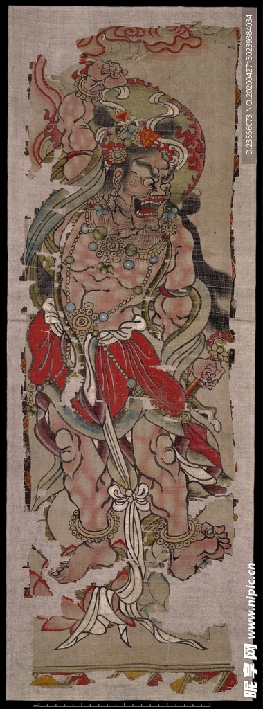 敦煌风格绘画图案