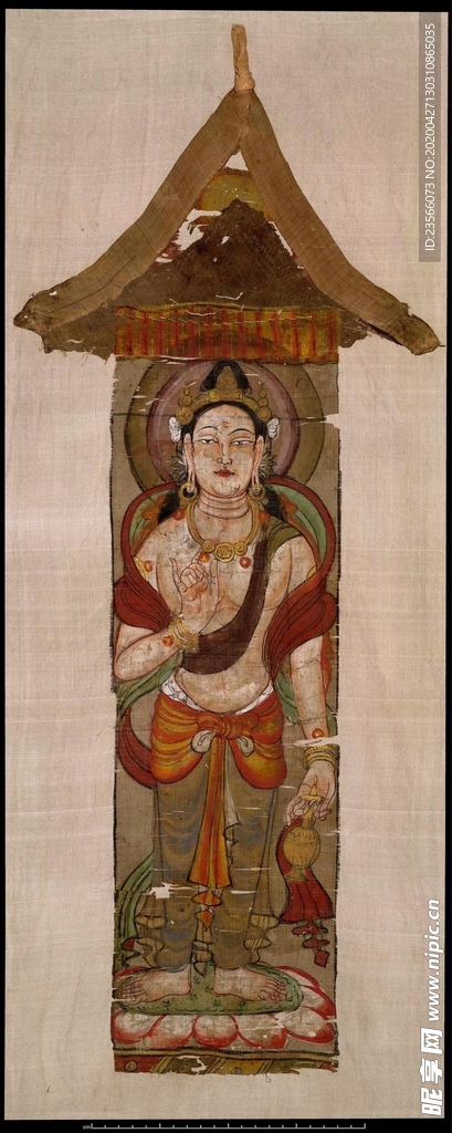 敦煌风格绘画图案