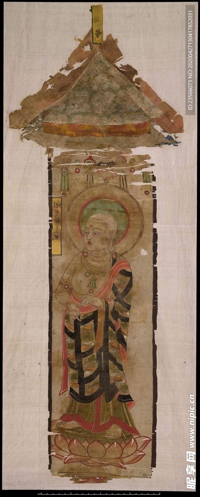 敦煌风格绘画图案