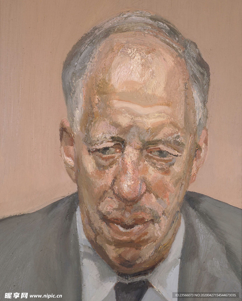 弗洛伊德抽象人物绘画