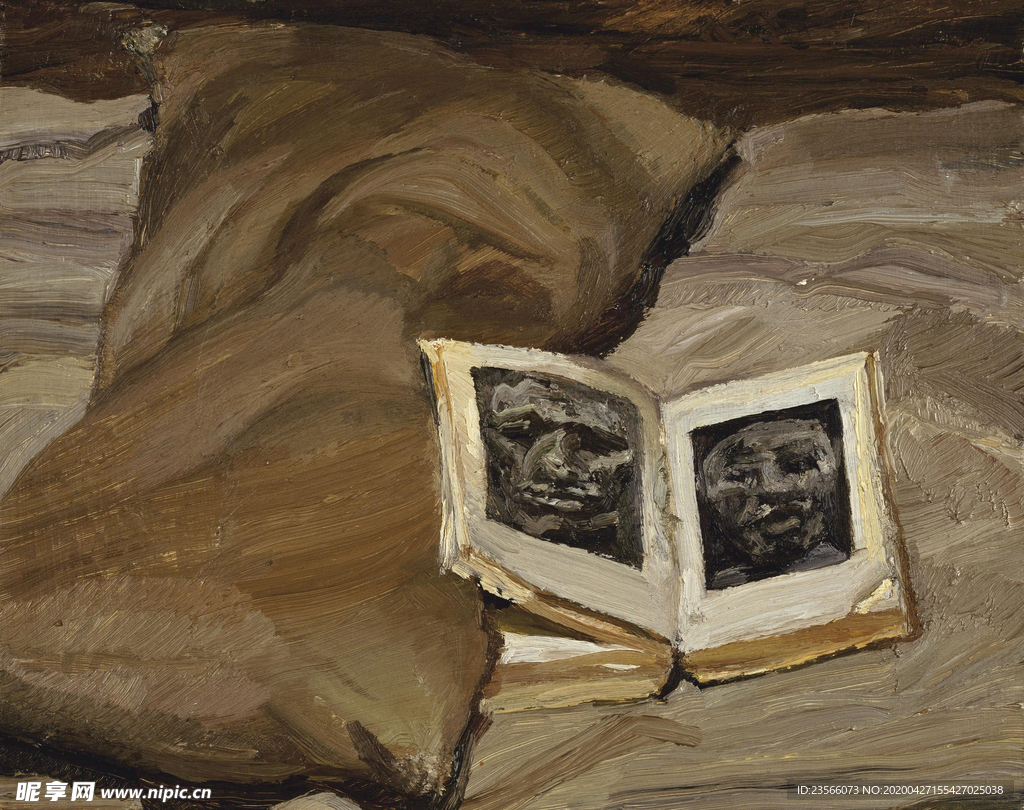 弗洛伊德抽象人物绘画