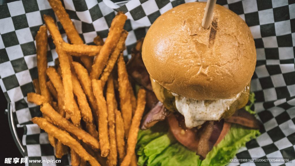 汉堡汉堡包图片
