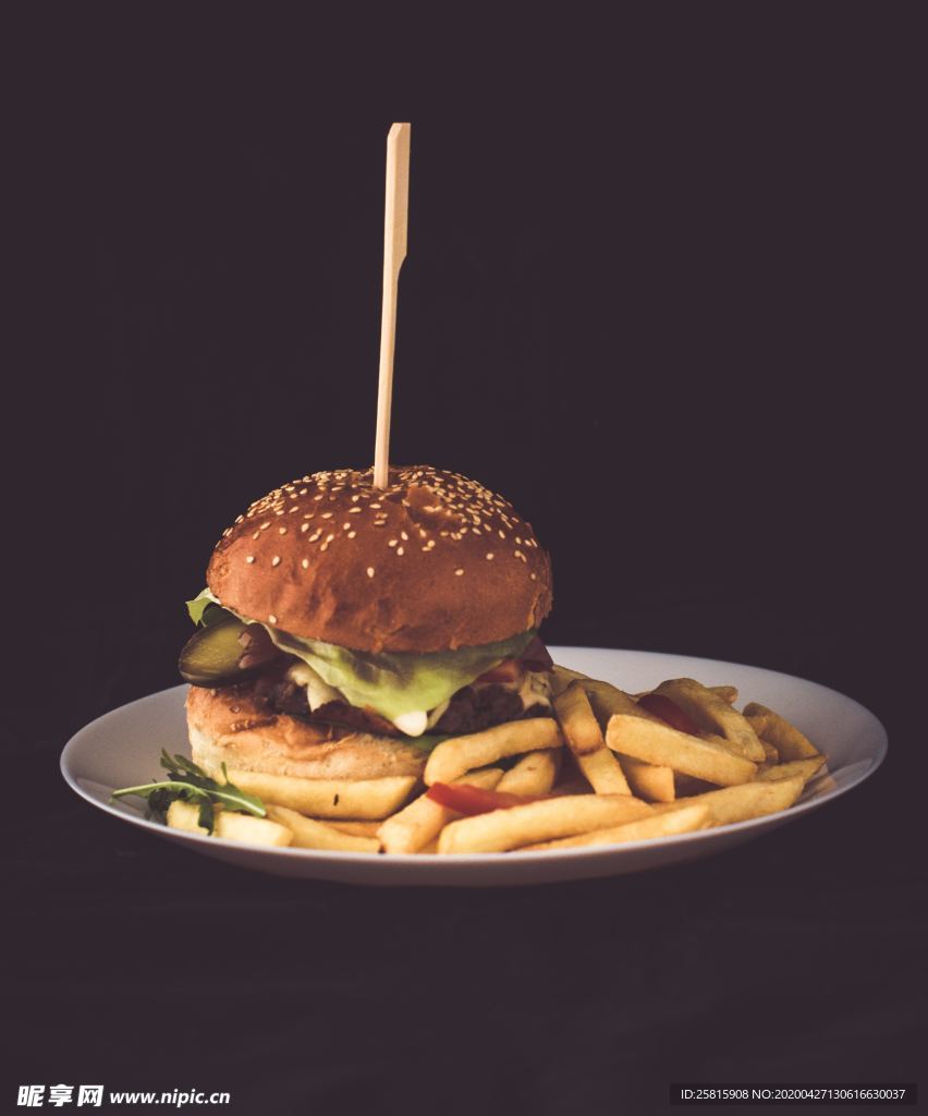 汉堡汉堡包图片