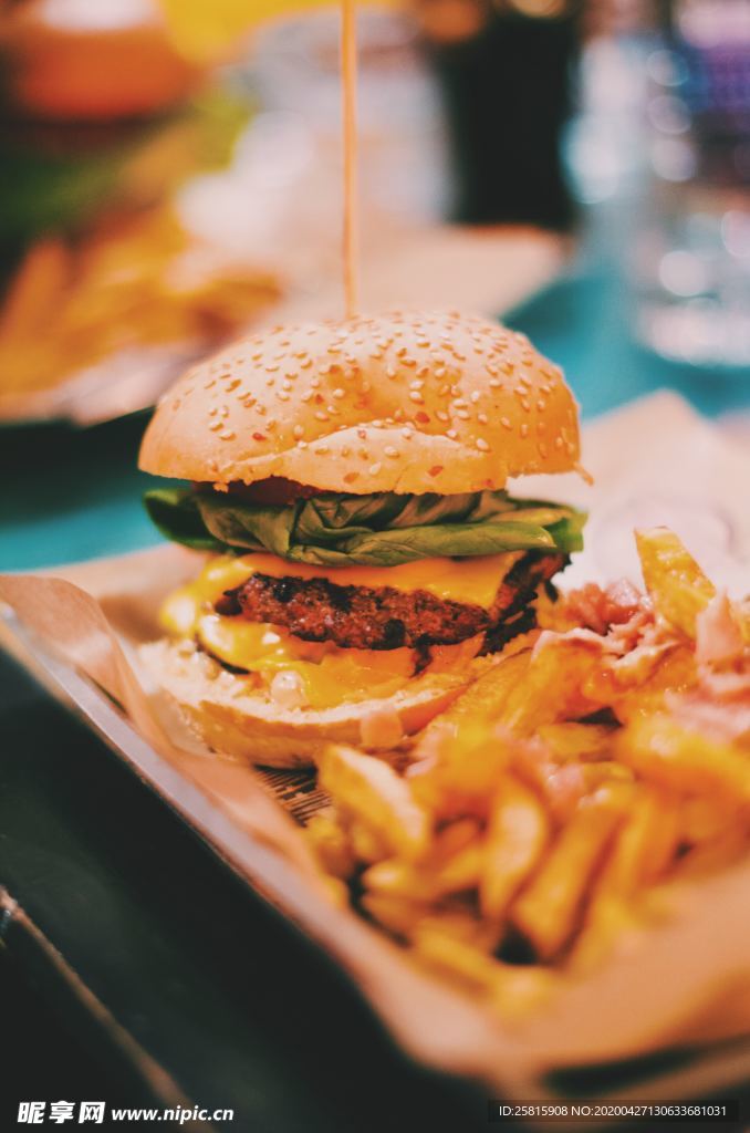 汉堡汉堡包图片
