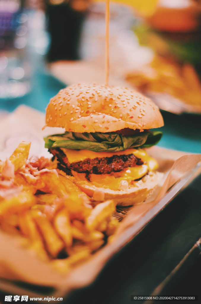 汉堡汉堡包图片
