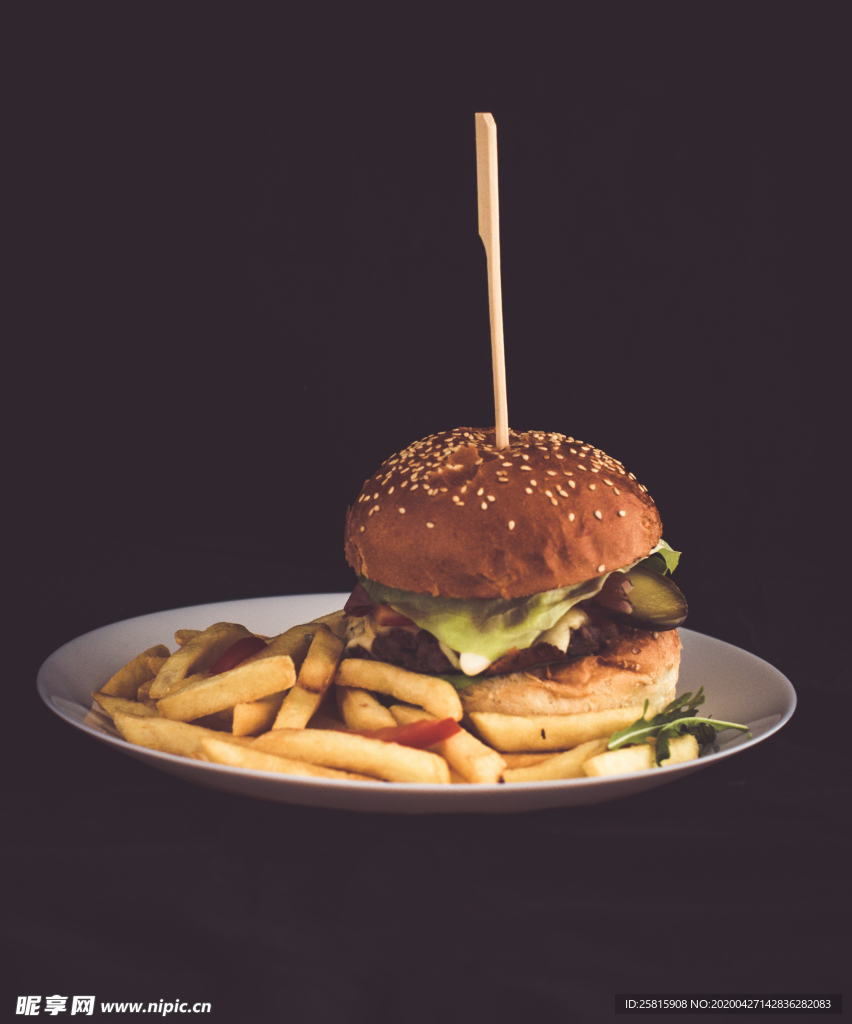 汉堡汉堡包图片