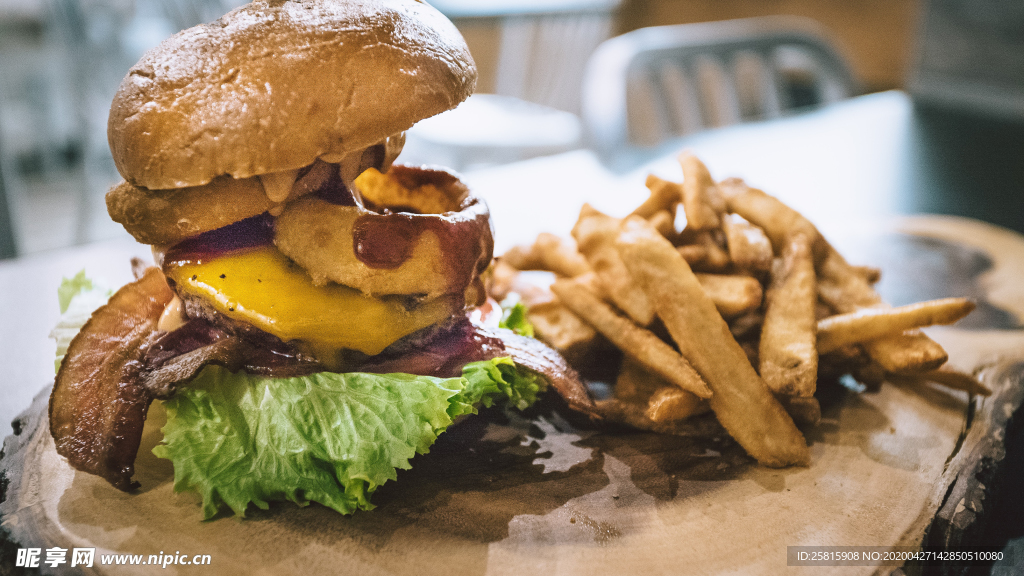 汉堡汉堡包图片