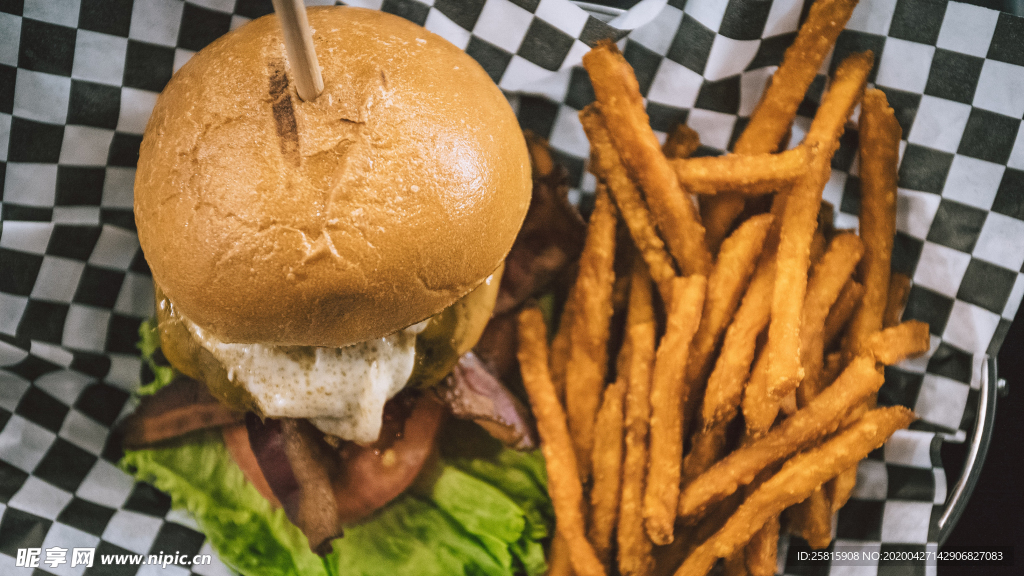 汉堡汉堡包图片
