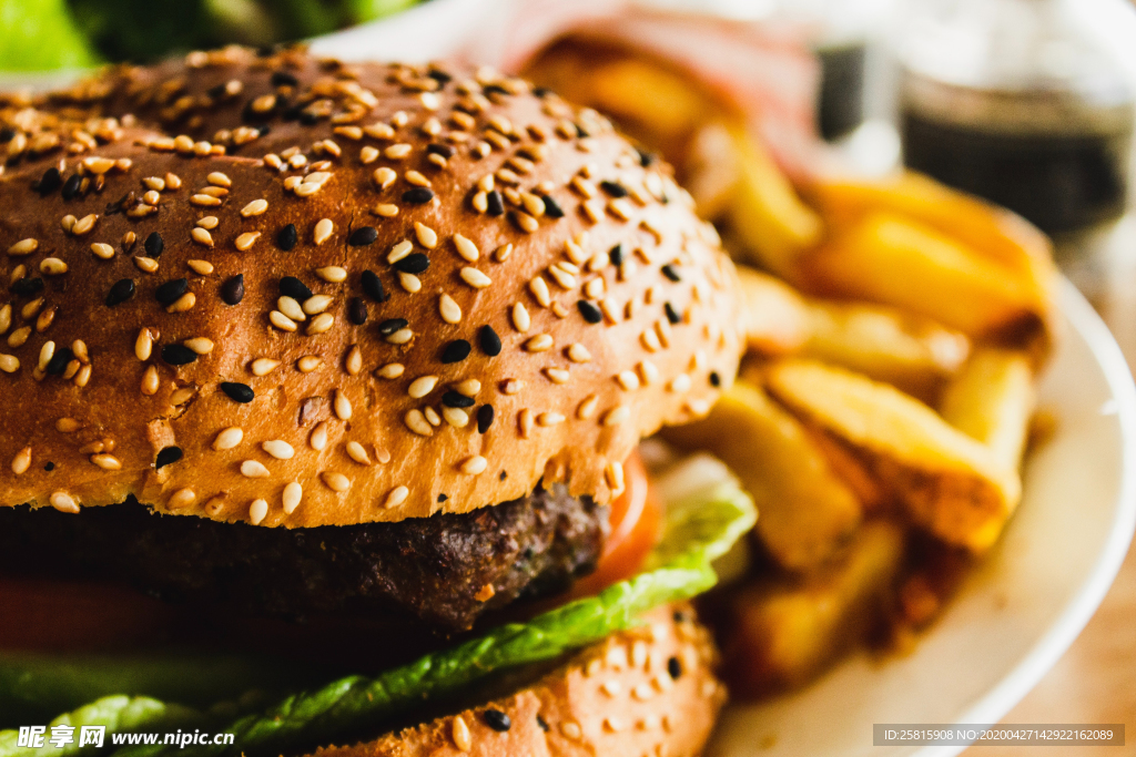 汉堡汉堡包图片