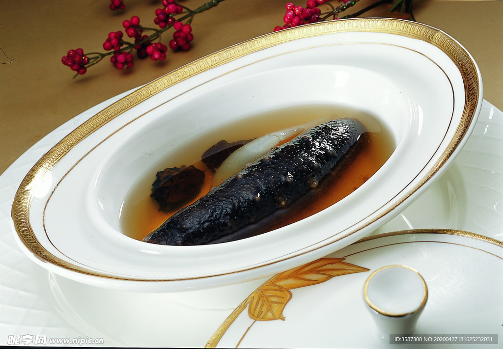 法国黑松露炖辽参