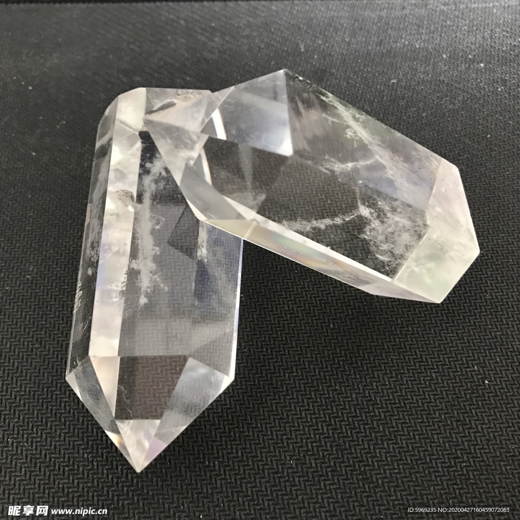 水晶 晶簇 石英