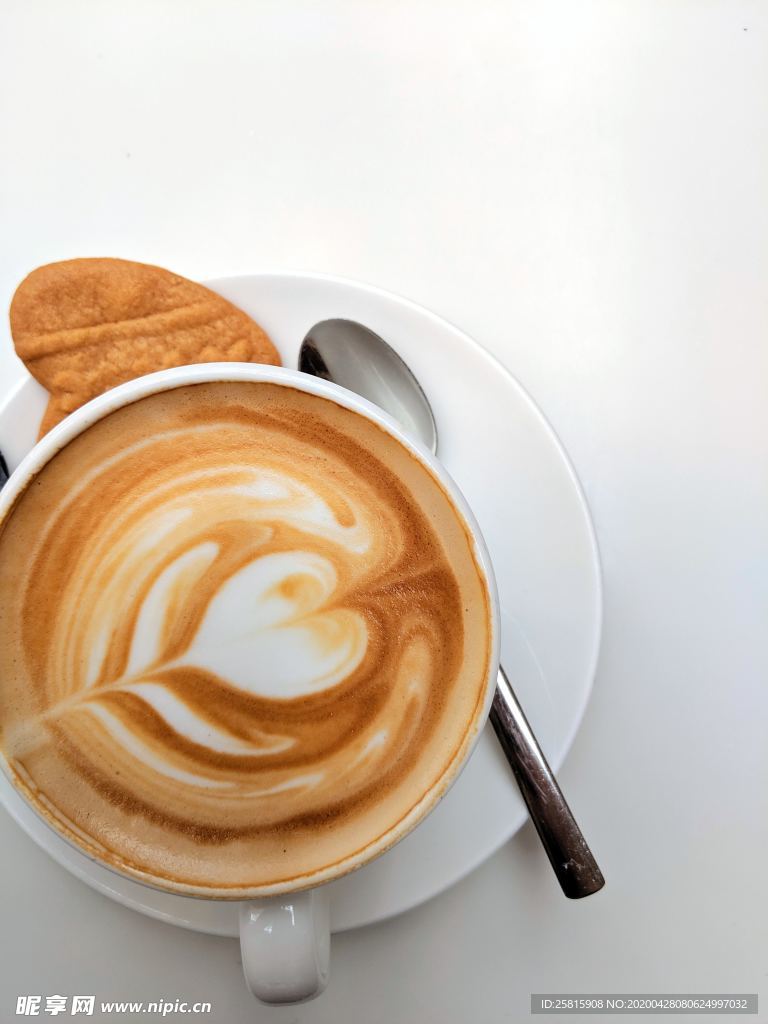 咖啡拉花咖啡图片
